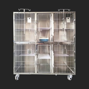 กรงกระต่ายสแตนเลส 304 แบบกำหนดเองได้ กรงสัตว์เลี้ยงแบบรวม กรงกระต่าย - Product Image 1