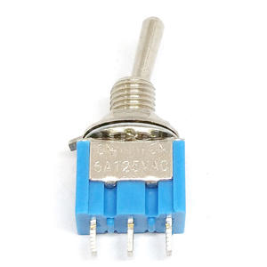 डिय टॉगल स्विच ऑन-ऑन/ऑन-ऑफ 3पिन 3 स्थिति लेचिंग MTS-101/102/103/202/203 एसी 125/6a 250v/3a पावर बटन स्विच कार - Product Image 2