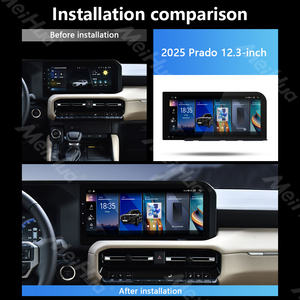 Estéreo para Auto Meihua de 12.3 Pulgadas con Android para Toyota Land Cruiser Prado LC250 J250 2024-2025, CarPlay Inalámbrico, DSP, GPS, Reproductor Multimedia - Product Image 6