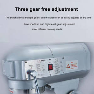 Équipement <span class=keywords><strong>de</strong></span> boulanger planétaire <span class=keywords><strong>de</strong></span> machine <span class=keywords><strong>de</strong></span> mélangeur <span class=keywords><strong>de</strong></span> <span class=keywords><strong>pain</strong></span> et <span class=keywords><strong>de</strong></span> gâteau <span class=keywords><strong>de</strong></span> farine industrielle professionnelle pour le traitement <span class=keywords><strong>de</strong></span> blé pour l'usage <span class=keywords><strong>de</strong></span> boulangerie - Product Image 6