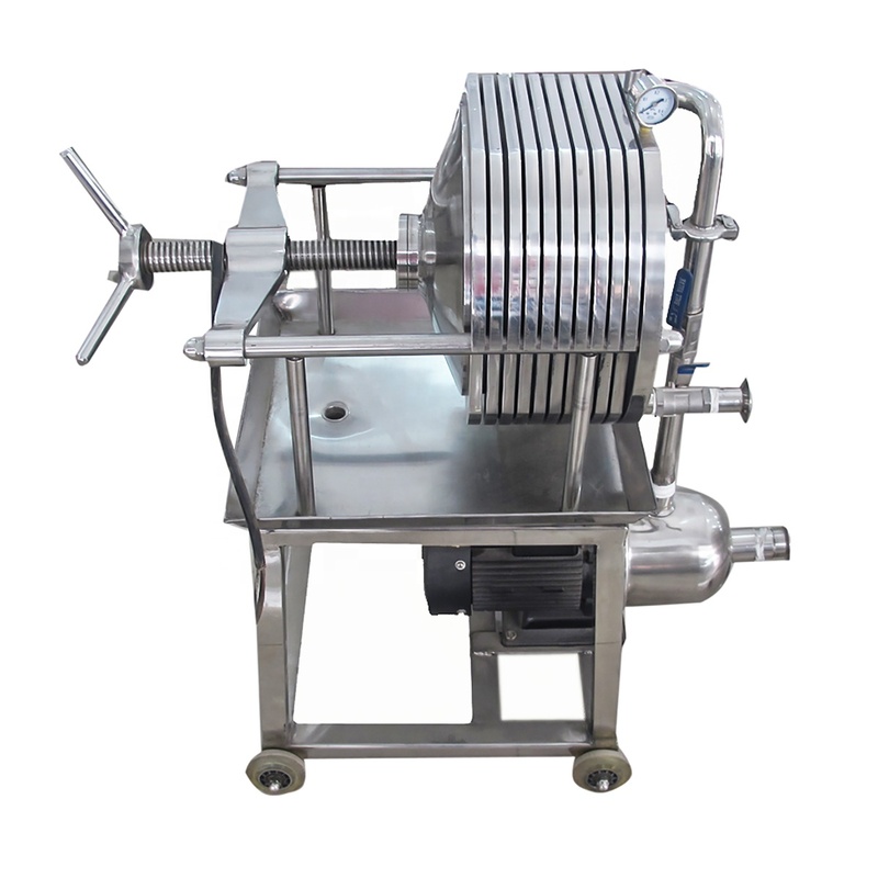 Portable Oil Filter Press Machine Small