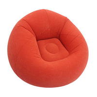 Fauteuil gonflable portable et pliable, canapé-lit gonflable, chaise longue pour soirées cinéma en plein air, camping, chambre