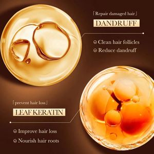 Productos para el Cuidado del Cabello al por Mayor, Champú Natural Anticaída con Queratina y Hoja de Ciprés Orgánica para Hombres y Mujeres - Product Image 5