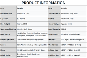 Toldo Retráctil Lateral Vertical Automático de Aleación de Aluminio OEM en Oferta, con Forma de Abanico de 270° para Conducción Rápida en Todas las Estaciones - Product Image 6