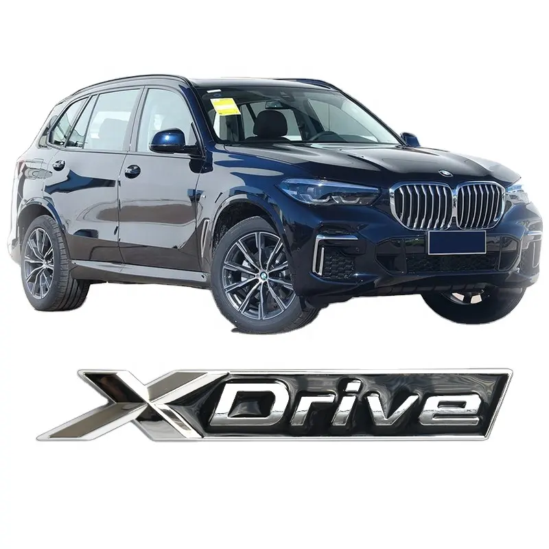 Aksesori Mobil plastik ABS baru X lencana pengemudi untuk bmw X series X1 X3 X5 X7