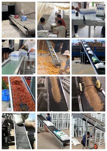 ناقل حزامي مائل محمول لنقل الحبوب والكتل الخرسانية وعلف الدواجن والتربة - Product Image 5