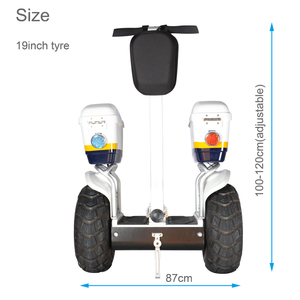 Scooter Eléctrico Todoterreno de 19 Pulgadas con 2 Ruedas y Autoequilibrio, Modelo SU-006L - Product Image 4