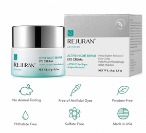 REJURAN ®   Crema de Ojos Reparadora Nocturna Activa Avanzada con c-PDRN ®   Crema Contorno de Ojos Antiedad, Reafirmante e Hidratante, Clínicamente Desarrollada - Product Image 6
