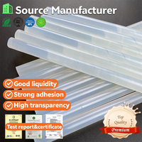 Bâtons de colle thermofusible EVA transparents pour pistolet à colle, idéaux pour le bricolage, les loisirs créatifs et les réparations domestiques – Adhésif à forte adhérence fourni par le fabricant