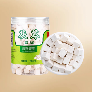 Beijing Tongrentang Poria Cocos 280g membantu tubuh menghilangkan kelembapan meningkatkan nafsu makan mengurangi Insomnia mencret herbal TCM - Product Image 1