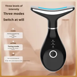 Appareil de beauté anti-âge portatif pour usage domestique, lifting du visage, réduction des rides du cou, microcourant, massage amincissant, raffermissement de la peau - Product Image 4