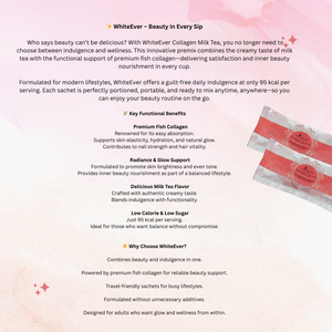 Meilleures ventes Lifetree Biotech Adult OEM Pré-mélange personnalisé de poudre de thé au lait au collagène, complément alimentaire santé en sachets, éclatant - Product Image 5