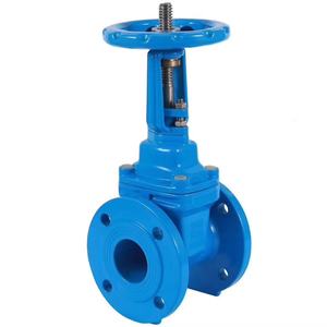 Vanne à opercule en fonte ductile GB/BS 5163 PN16 DN85 3'' avec volant EPDM et tige montante à siège élastique - Product Image 1