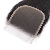 Meilleures ventes 2025 Cheveux brésiliens vierges de haute qualité Closure en dentelle 4x4 12A Lisse Ondulé naturel Ondulé profond Dentelle HD transparente