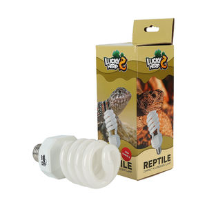 LUCKY HERP UVA <span class=keywords><strong>UVB</strong></span> Reptile Light 5.0 10.0, Desert <span class=keywords><strong>UVB</strong></span> 100 <span class=keywords><strong>150</strong></span> lampe fluorescente compacte 15W 23W Reptile UVA <span class=keywords><strong>UVB</strong></span> - Product Image 1