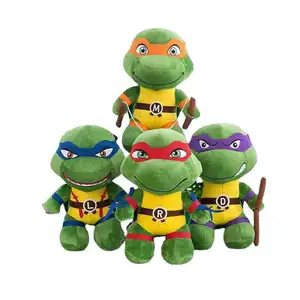 Tortues ninja mutantes adolescentes, figurine d'action TMNT, jouets modèles  mobiles, ensemble de 4 pièces