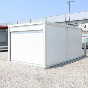 Mobiele Flat Pack Container Huis Modulaire Tijdelijke Verzending Container Huis Prefab Garage Voor Auto