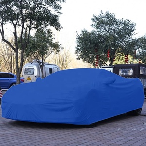 RP018 Ropa <span class=keywords><strong>de</strong></span> coche <span class=keywords><strong>de</strong></span> tela <span class=keywords><strong>de</strong></span> alta elasticidad Cubierta <span class=keywords><strong>de</strong></span> coche impermeable y a prueba <span class=keywords><strong>de</strong></span> sol personalizada <span class=keywords><strong>de</strong></span> gama alta - Product Image 4