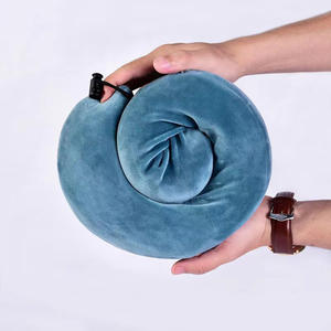 Fabrika toptan özel u-şekilli bellek köpük seyahat yastık boyun yastık uçak şekerleme boyun yastık - Product Image 6