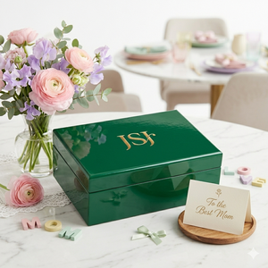 Scatola di Lusso in Carta Olografica per Set di Pennelli da Trucco, Finitura Riflettente, Custodia Pieghevole in Cartone per Brand di Bellezza di Tendenza - Product Image 5