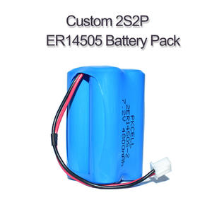 Pkcell <span class=keywords><strong>3.6v</strong></span> <span class=keywords><strong>Aa</strong></span> Lisocl2 배터리 Er14505 주 배터리 GPS 소노부표 용 - Product Image 5