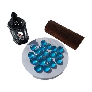 Free Fire Beads Caribbean Blue Glass Tianjin Port Shipping Aqua Beads - Product Image 4