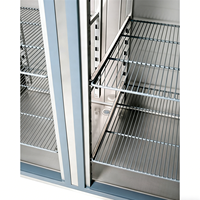 Congélateur vertical commercial et industriel 650L, équipement de cuisine, R290, refroidissement par ventilateur, congélateur rapide conteneurisé à température unique