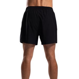 Shorts de sport pour hommes noirs, respirants, à séchage rapide, pour la course à pied et la gym, avec taille élastique, vêtements de sport athlétiques - Product Image 2