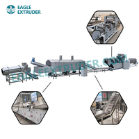 Jinan Eagle Mini Chinchin Cutter Machine à collations décontractées à haute efficacité et facile à utiliser pour les frites et les biscuits PLC avancé pour la pâte
