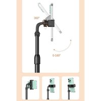 Support de téléphone portable réglable en hauteur et en angle, support universel pour téléphone portable, pour les loisirs, le bureau, la maison