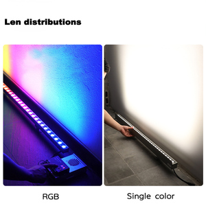 Barra luminosa per facciate ed <span class=keywords><strong>architettura</strong></span> esterna, IP65, 24W, 1m, ad alta potenza, con linee definite, per illuminazione di edifici e effetto wall washer - Product Image 2