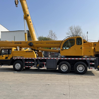 La grue mobile QY25K5D de construction de XC-MG d'occasion a utilisé la grue hydraulique de camion de flèche télescopique de 25 tonnes