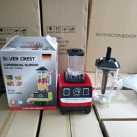 Mixeur Électrique Robuste 2-en-1 4001-5000W avec Bol de 2L, Vitesse Variable, Puissant pour Usage Domestique et Préparation d'Aliments pour Bébé