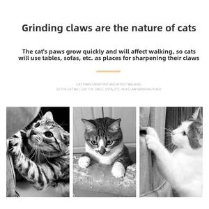 Ganzjahres-extra großes Wellpappen-Katzen kratz brett Rundes Spielzeug-Katzen bett zum Schlafen und Spielen - Product Image 4