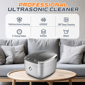 Lifebasis nettoyeur de <span class=keywords><strong>bijoux</strong></span> à ultrasons 42000Hz <span class=keywords><strong>Machine</strong></span> à laver nettoyeur de <span class=keywords><strong>bijoux</strong></span> vibrant sonique nettoyeur de retenue à ultrasons - Product Image 2