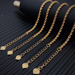 Xinfly Wholesale Hip Hop <b>Chain</b> Twisted <b>Rope</b> Trendy Bracelet Custom Jewelry in 18K Solid Gold - Product Image 1