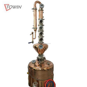 Towin Factory Direct 200L OEM & ODM acceptés, équipement de distillation industriel pour whisky et petits alcools, destiné à la distillation à domicile - Product Image 4
