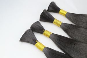 100% 生巴西处女角质层对齐雷米双拉束自然波浪直人体编织批发巴西束 - Product Image 5