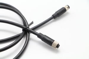 Cable Coaxial M8 de 6 Pines, Macho a Hembra, con Cubierta de PVC, Cobre Desnudo, Blindado, Conector Negro para Cámaras Industriales - Product Image 5