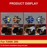Phare RGB DRL à contrôle de couleur via l'application J ONE pour TANK 300 2021-2025 – Kit de modernisation Plug and Play