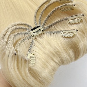 Extensiones de Cabello Humano 100% Invisibles con Clip, Fáciles de Colocar en Casa, para Añadir Volumen - Product Image 6