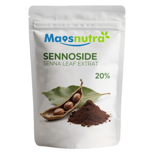 Ekstrak Bubuk Sennoside A+B Kemurnian Tinggi 20% Suplemen Kesehatan Pencernaan Larut Air Bubuk Daun Senna Harga Grosir - Product Image 1