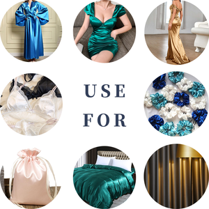 50D * 75D brillant polyester satin <span class=keywords><strong>tissus</strong></span> pour vêtements robes doublure tissu 100% Polyester brillant liquide satin tissu <span class=keywords><strong>au</strong></span> mètre - Product Image 6