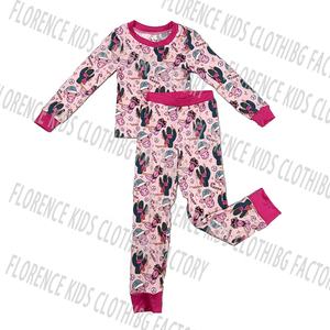 Dinghao DH OEM Set di <span class=keywords><strong>Abbigliamento</strong></span> Personalizzabile per <span class=keywords><strong>Bambina</strong></span>, Casual con Stampa a Quadri in Stile Occidentale, in Spandex/Poliestere Lavorato a Maglia, Lavabile, Taglie Personalizzabili - Product Image 6