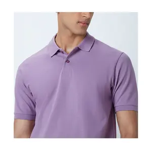 अत्यधिक Trending सांस पोलो टी शर्ट के साथ निर्मित अद्वितीय कपड़े बाजार प्रतिस्पर्धी कीमतों पर बिक्री के लिए