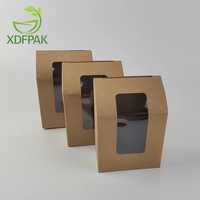 Tortilla imprimé personnalisé Wrap Box avec fenêtre pour l'emballage de tacos