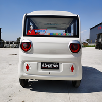 JINPENG 3030 Nouveau SUV Électrique 60V pour Adultes, Carrosserie Fermée, Caméra LED, Sièges en Cuir, 6 Passagers, Autonomie 50-70km pour Trajets Urbains