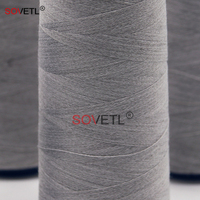 Fil conducteur fil antistatique fil Polyester conducteur fil à coudre fil argent antistatique fil à coudre pour vêtement