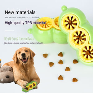 Juguetes Masticables para Perros de TPR Resistentes a Mordeduras, Limpieza Dental Diaria, Alivio del Aburrimiento, Dispositivo de Derrame de Comida para Cachorros y Perros, Interior y Exterior - Product Image 4