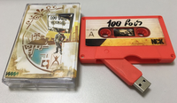 Cassette en forme de clé usb